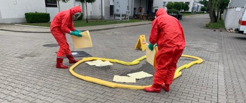 Nowy Tomyśl: Szkolenie z ratownictwa chemiczno-ekologicznego dla pracowników Aesculap Chifa