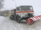 Zima na Limanowszczyźnie: 2 wypadki,10 kolizji,śliskie drogi