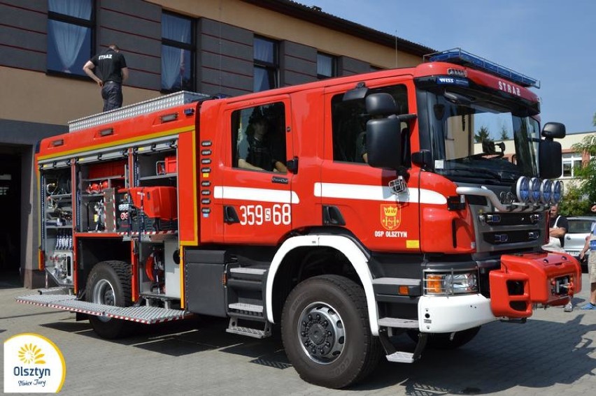 Olsztyn. Nowy wóz bojowy dla strażaków z OSP ZDJĘCIA