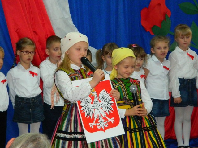 Święto Niepodległości w Przedszkolu Samorządowym nr 7 w Bełchatowie