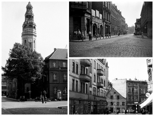 Starówka powstała później, w 1960 roku było miasto z zabudową jeszcze nie za starą.