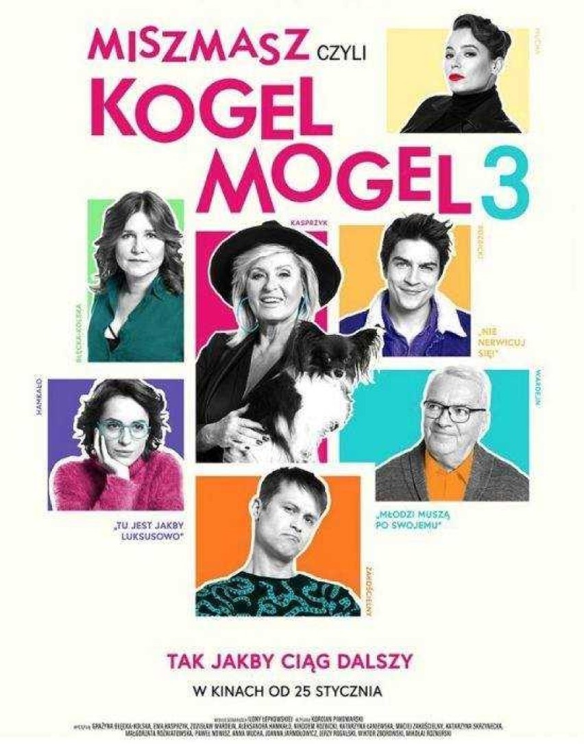 Koncertowy weekend w Tomaszowie. Premiera filmu "Kogiel Mogel 3" w kinach [plakaty imprez]