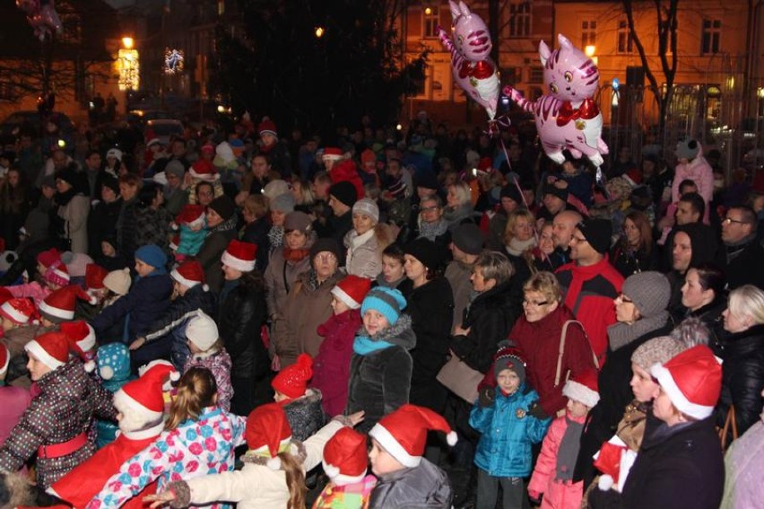 Mikołaj na Rynku w Wolsztynie