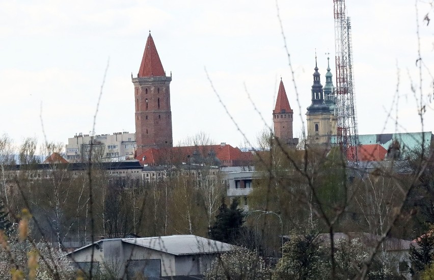 Tak wygląda Legnica widziana z wiaduktu nad Czarną Wodą, zobaczcie zdjęcia