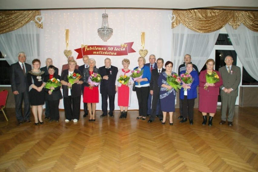 Uhonorowano jubilatów z gminy Bierutów