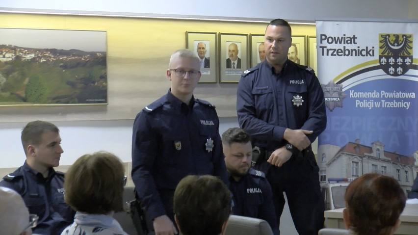 Debata społeczna w Trzebnicy zorganizowana przez policjantów