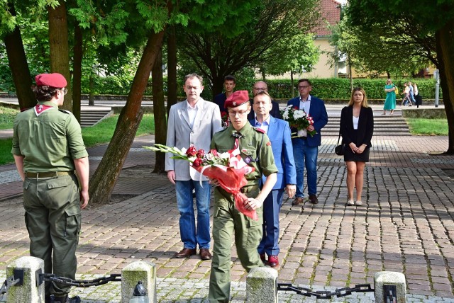 Oficjalne uroczystości odbyły się na kwidzyńskim Skwerze Kombatantów przy ul. Warszawskiej