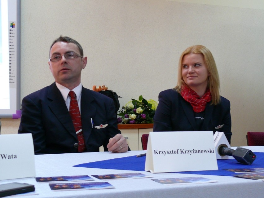ZSP nr 4 w Bełchatowie promuje klasę stewardess