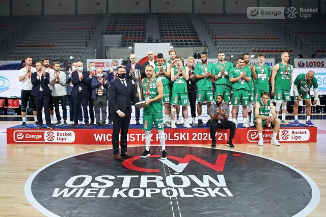 Koszykarze Enei Zastalu BC Zielona Góra przegrali 2:4 ze Stalą Ostrów Wlkp. finałową serię w Energa Basket Lidze.