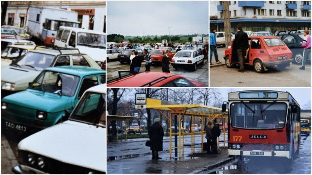 Ćwierć wieku temu na ulicach Tarnowa dominowały przede wszystkim pojazdy rodzimych marek, a głównym miejscem ich sprzedaży była giełda samochodowa