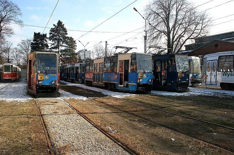 Wrocław: Te tramwaje już nie wyjadą na tory (ZDJĘCIA)