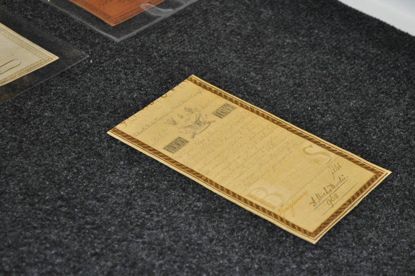 Wyjątkowy polski banknot trafił do Muzeum Papiernictwa w Dusznikach-Zdroju