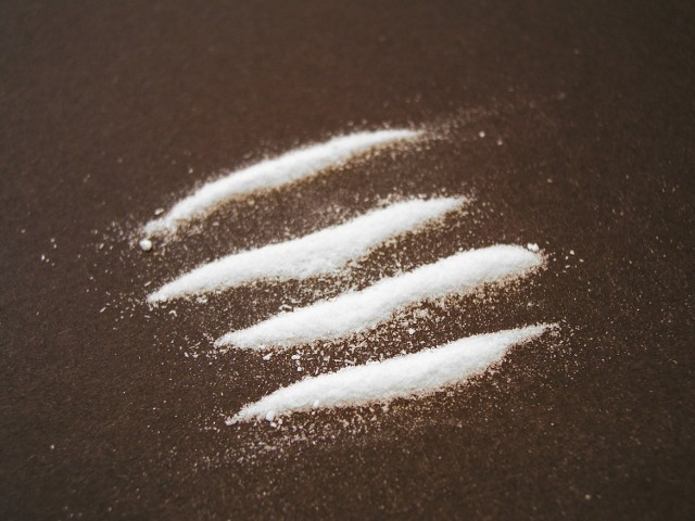 Działki kokainy
