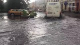 Nowy Sącz. Gwałtowna ulewa zatopiła rynek