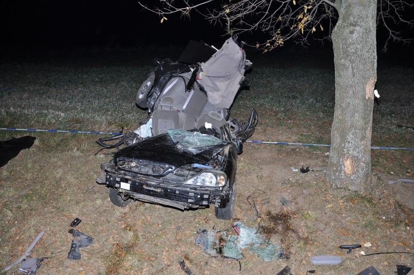Wypadek w Terebińcu: kierowca był pijany. Nie żyje pasażer