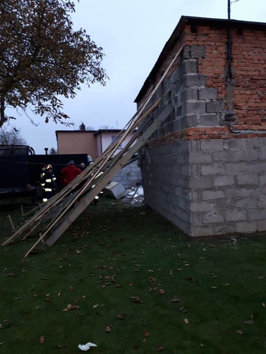 Tragiczny pożar w Łebczu 2018 - zginął mężczyzna