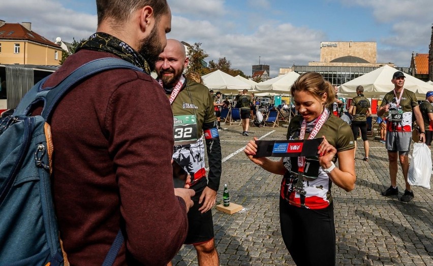 20.09.2020 gdansk. 58. bieg westerplatte . symboliczny bieg...