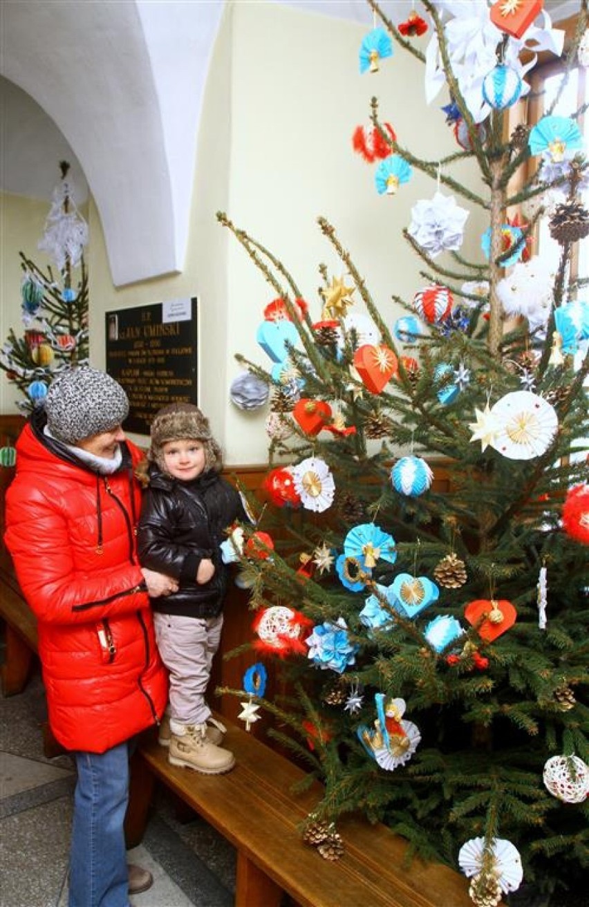 Konkurs na najładniejszą choinkę u Bernardynów w Piotrkowie