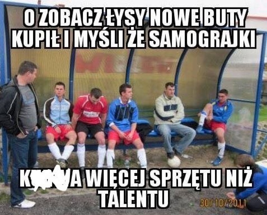 MEMY o piłkarskiej B-klasie. Piłka nożna na wesoło