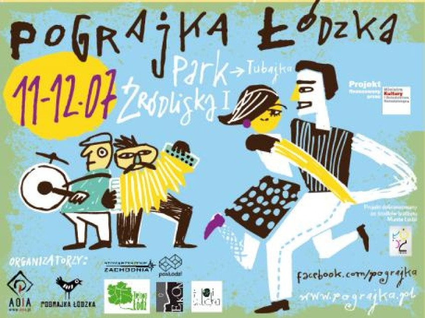 "Pograjka Łęczycka" - impreza na ludową nutę w parku...