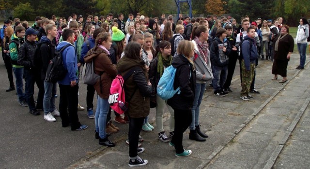 10 października, dla zbąszyńskich gimnazjalist&oacute;w był dniem wyjątkowym.
Fot. Dorota Michalczak