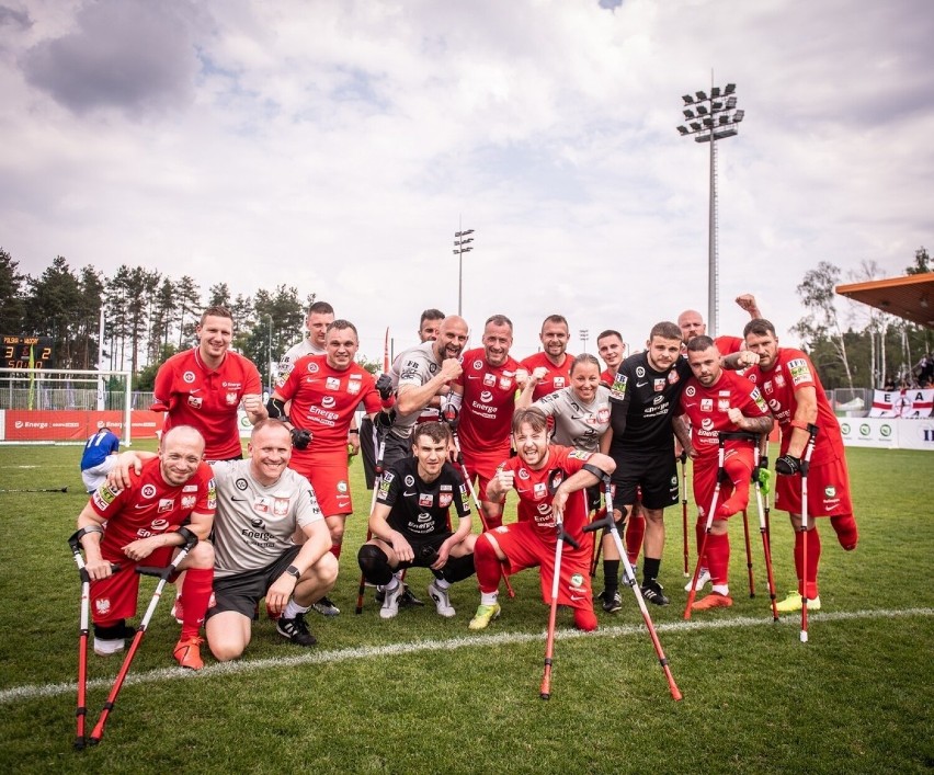 Polska reprezentacja, z pięcioma wiślakami w składzie, najlepsza w turnieju Amp Futbol Cup w Warszawie [ZDJĘCIA]