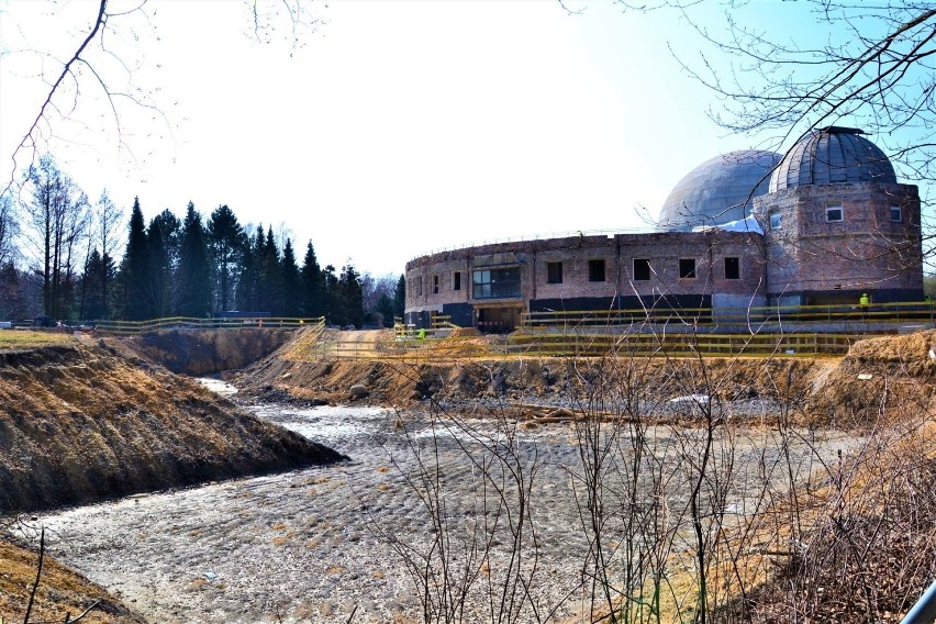 Trwa rozbudowa Planetarium Śląskiego