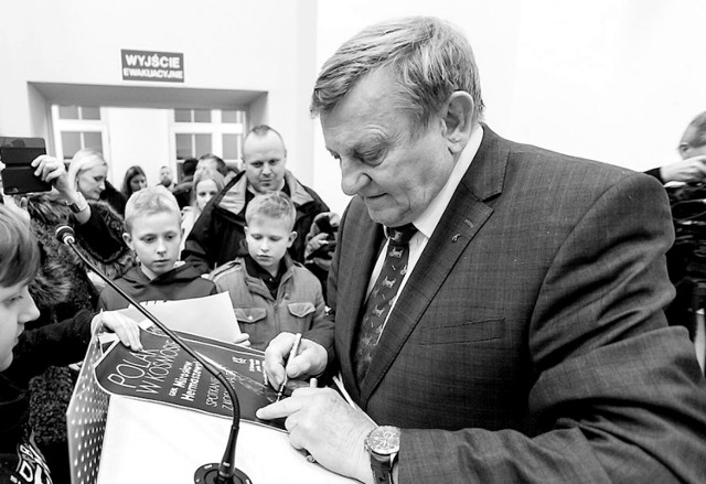 Do jedynego spotkania z gen. Mirosławem Hermaszewskim doszło w listopadzie 2018 roku, w sali Kwidzyńskiego Centrum Kultury
