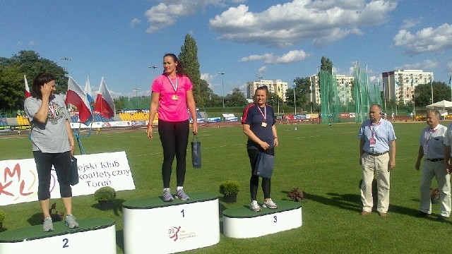 Andżelika Przybylska na najniższym stopniu podium mistrzostw Polski seniorek