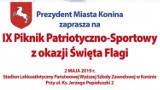 IX Piknik Patriotyczno-Sportowy . Na sportowo uczcijmy 30 lat wolności .