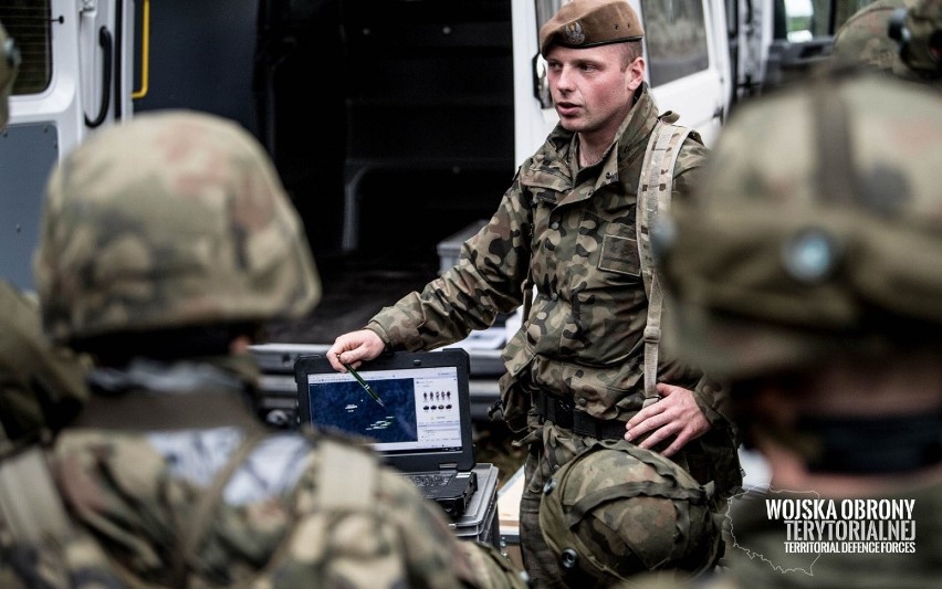 Dolnośląscy Terytorialsi szkoli się na poligonie w Żaganiu