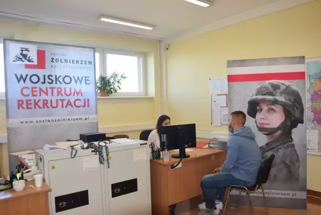 Wojskowe Centrum Rekrutacji w Sieradzu ruszyło. Pierwsze takie w województwie