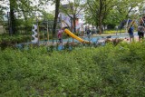 Kraków. Park miał być jak królewskie ogrody z XVI wieku. Zamiast tego jest trawa i śmieci [ZDJĘCIA]