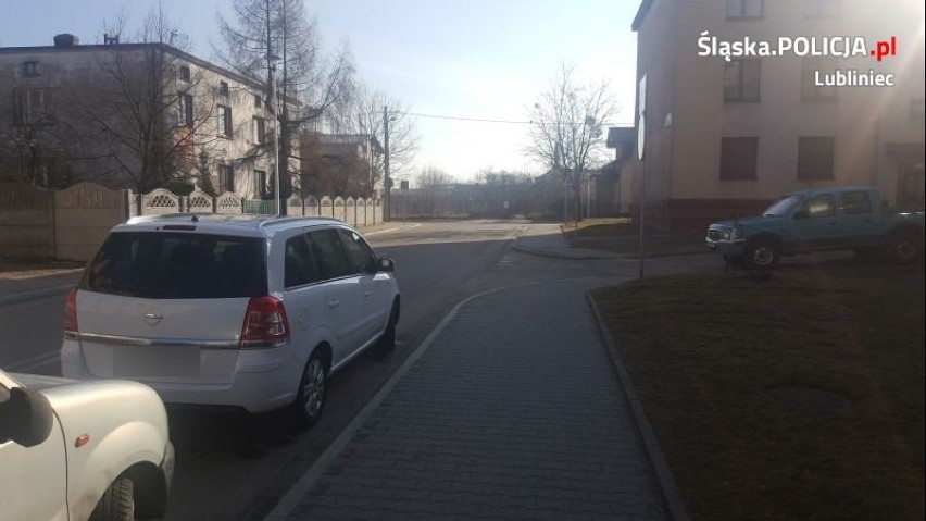 Mandaty za nieprawidłowe parkowanie w rejonie ul. Karola Miarki w Lublińcu. Policja ostrzega i przypomina czego nie należy robić ZDJĘCIA
