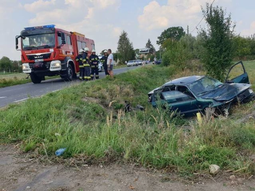 Wypadek pod Gołańczą. Kierowca był... pijany! 