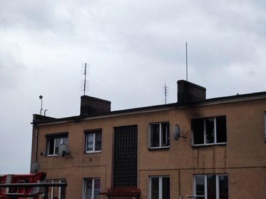 Pożar w Wolsztynie na ulicy Spokojnej. Jedna osoba zmarła AKTUALIZACJA