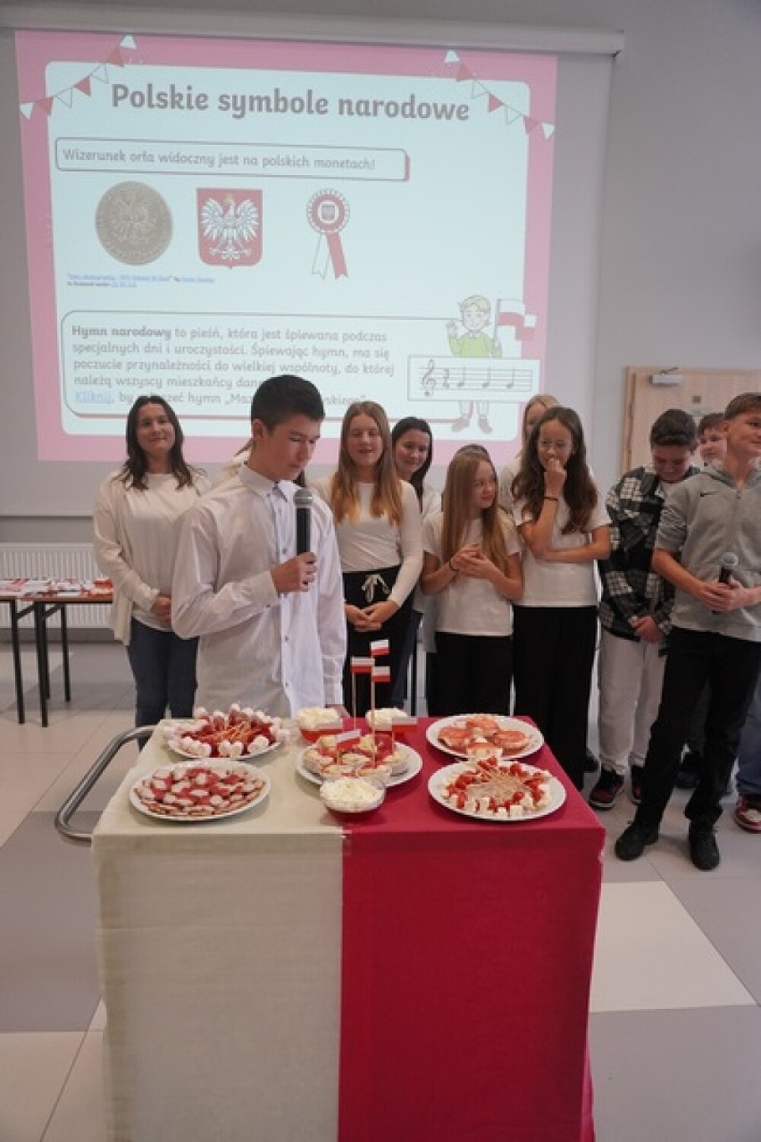 Warsztaty patriotyczne w Szkole Podstawowej im. Mikołaja Kopernika w Wyszynach