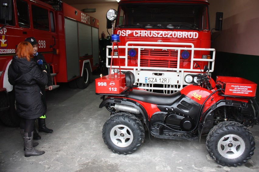 Strażacy-ochotnicy z Chruszczobrodu w gminie Łazy mają bojowego strażackiego... quada [FOTO i WIDEO]