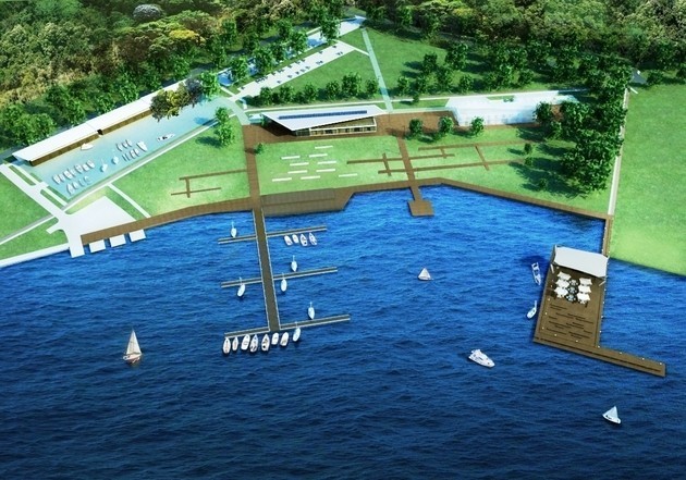 Nowe centrum żeglarskie nad Zalewem Zemborzyckim zajmie 6,5 ha terenów
