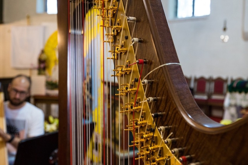 Organy i harfy królowały w Darłowie. Koncertowe lato rozpoczęte [zdjęcia]