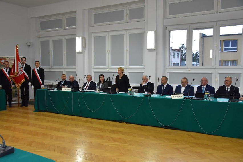 Pierwsza sesja Rady Powiatu Golubsko-Dobrzyńskiego