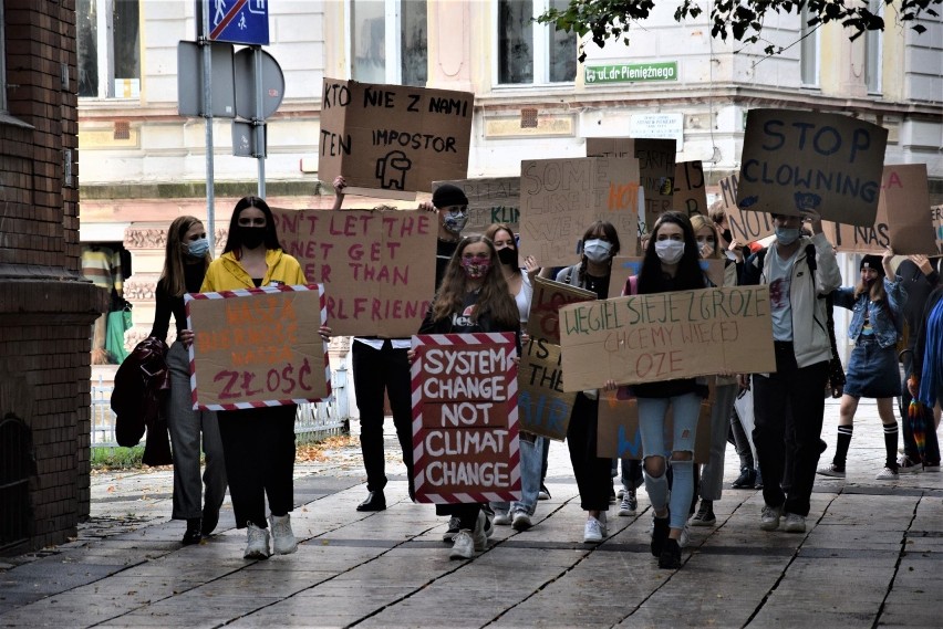 Akcja "Zielona Góra dla sprawiedliwości klimatycznej"...