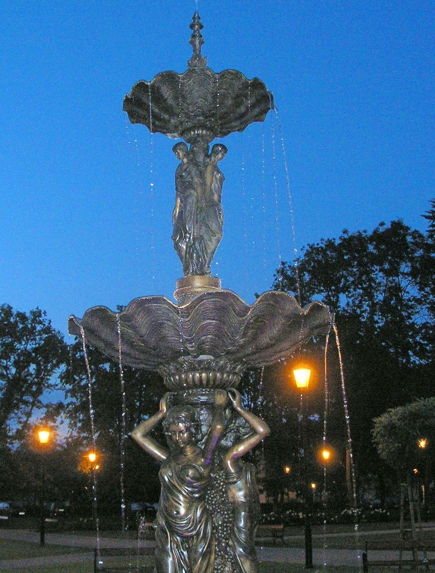W parku miejskim w Wejherowie stanęła nowa fontanna