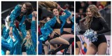 Cheerleaderki z Gdyni rozgrzewają publiczność podczas meczów mistrzostw świata w piłce ręcznej w Ergo Arenie