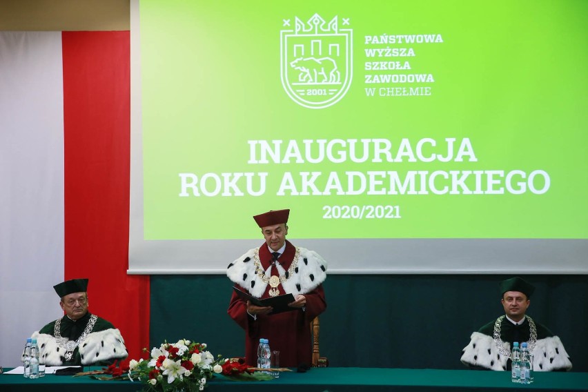 Chełm. Tegoroczna inauguracja roku akademickiego w PWSZ była wyjątkowa