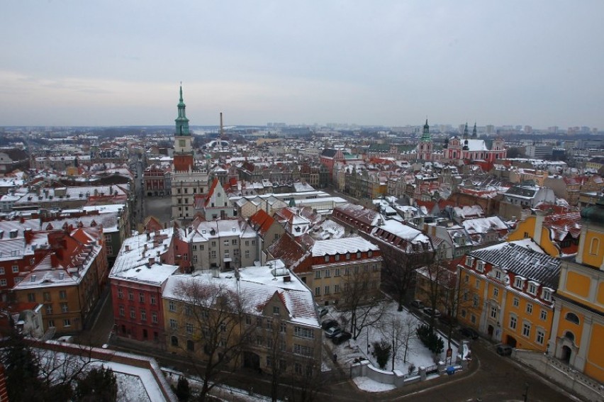 Panorama Poznania z Zamku Przemysła