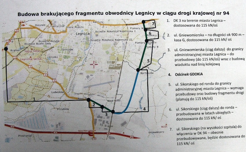 Obwodnica Legnica - jaki przebieg?