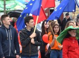 Święto Unii Europejskiej w Jarosławiu. Parada Schumana po raz kolejny przeszła ulicami miasta [ZDJĘCIA]