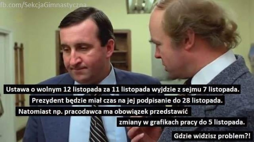 12 listopada MEMY: Internet komentuje zamieszanie wokół...