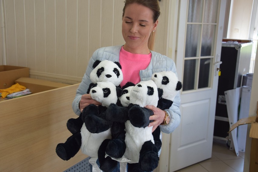 W magazynie OSiR na dzieci czekają już pandy, które otrzyma...